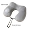 Press and Inflate Portable Neck Pillow, Detachable for Cleaning, Suitable for Travel, Camping, and Business Trips