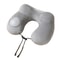 Press and Inflate Portable Neck Pillow, Detachable for Cleaning, Suitable for Travel, Camping, and Business Trips