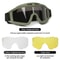 New Air Soft Tactical Goggles Wind Proof Dust Proof Motorcycle Glasses 5