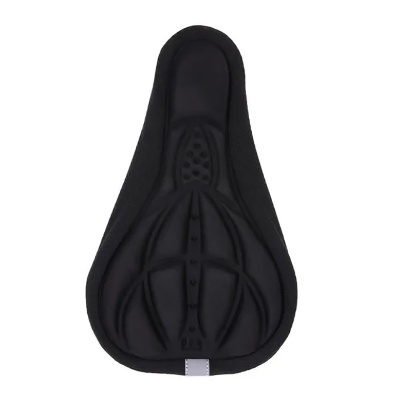 Bicycle Saddle 3D Soft Cycling Seat Cover Mountain Bike Breathable Cushion Thickened Sponge Pad 7