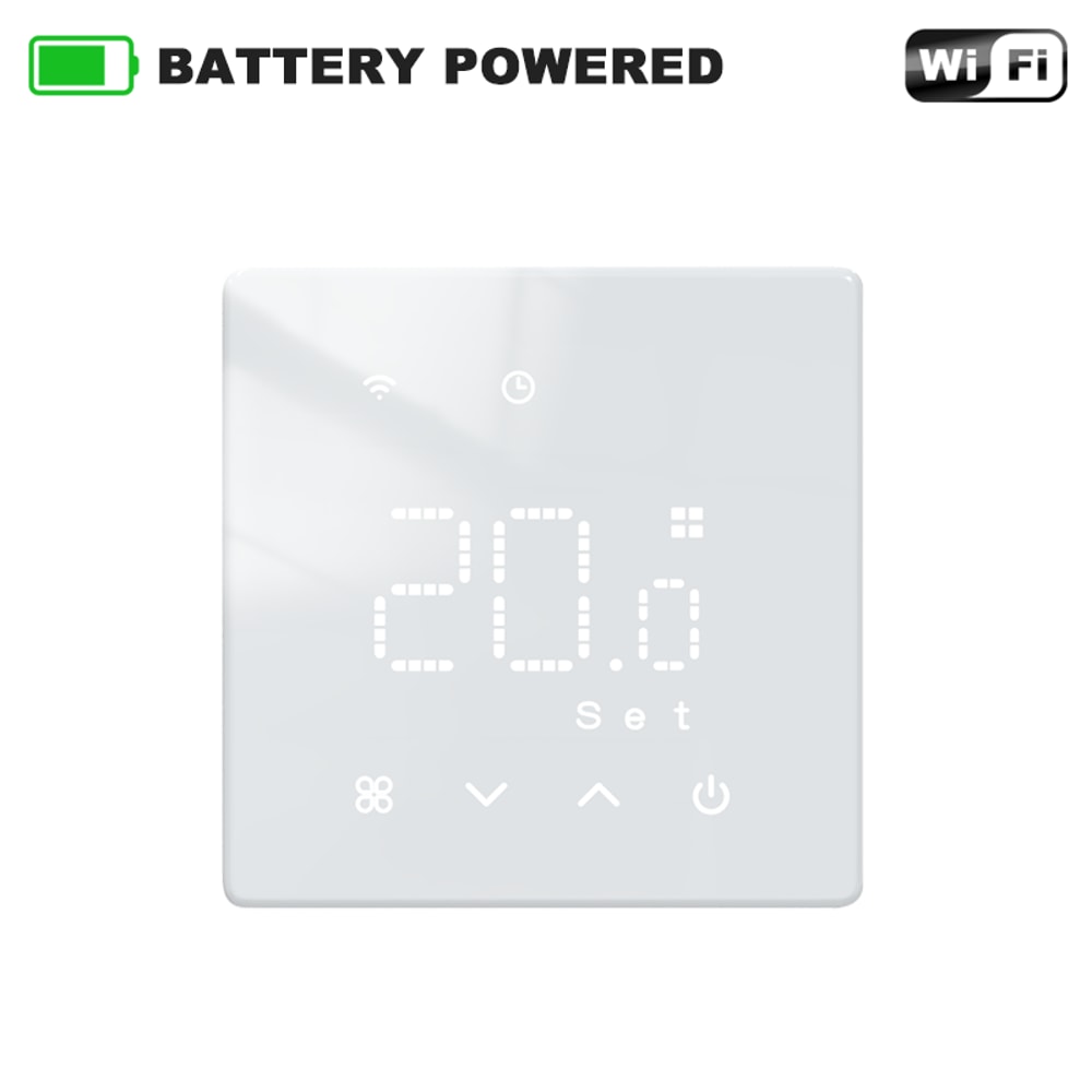 Smart WiFi Thermostat Zigbee Wireless Temperature Controller Battery Powered For Water And Gas Boil 6