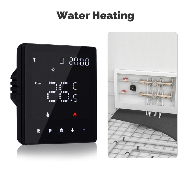 WiFi Smart Thermostat Programmable Temperature Controller Electric Heating With Alexa And Google Ho 9