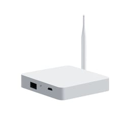 gateway hub with antenna, smart gateway bridge for home automation, wired mesh hub works with alexa, hey google
