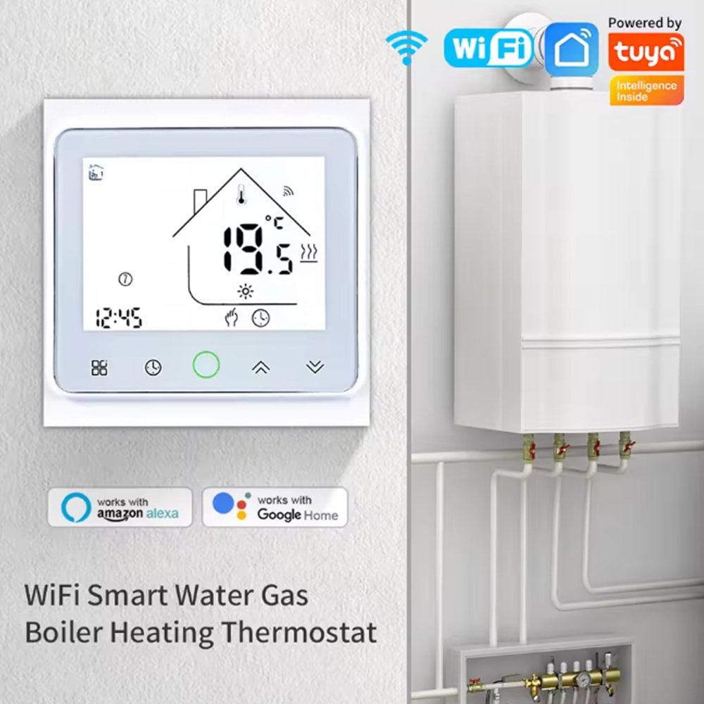 Smart Living WiFi Thermostat Electric Floor Heating Controller For Alexa And Google Home Integratio 8