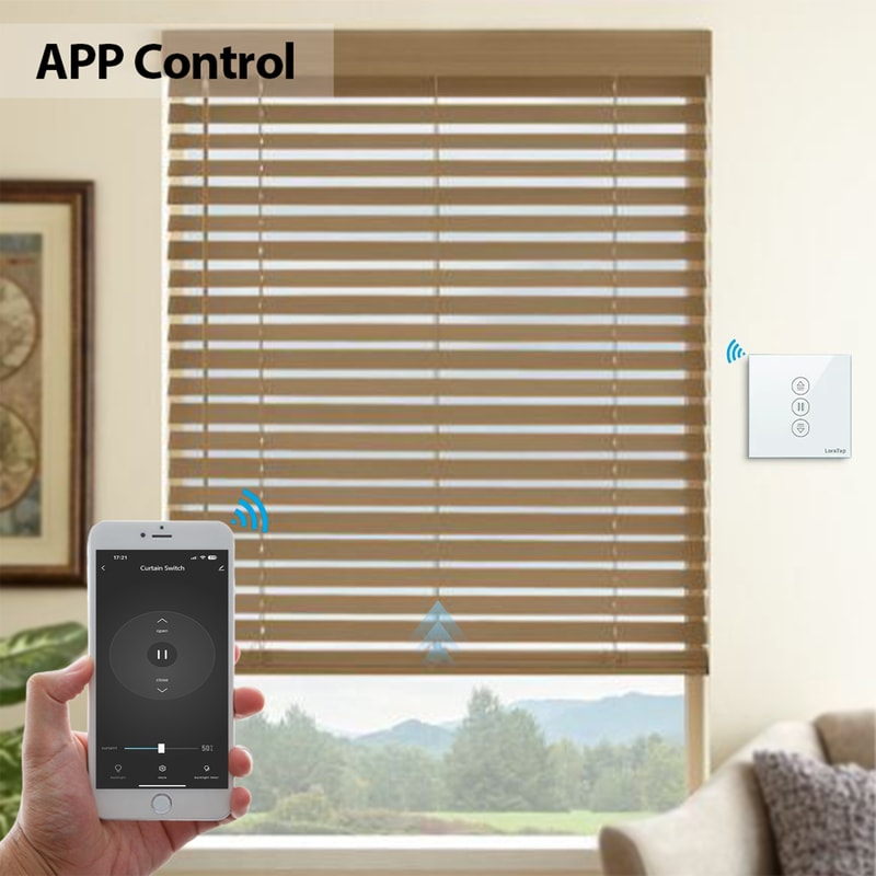 Smart Life WiFi Roller Shutter Curtain Switch Remote Control Google Home Alexa Echo Compatible 2