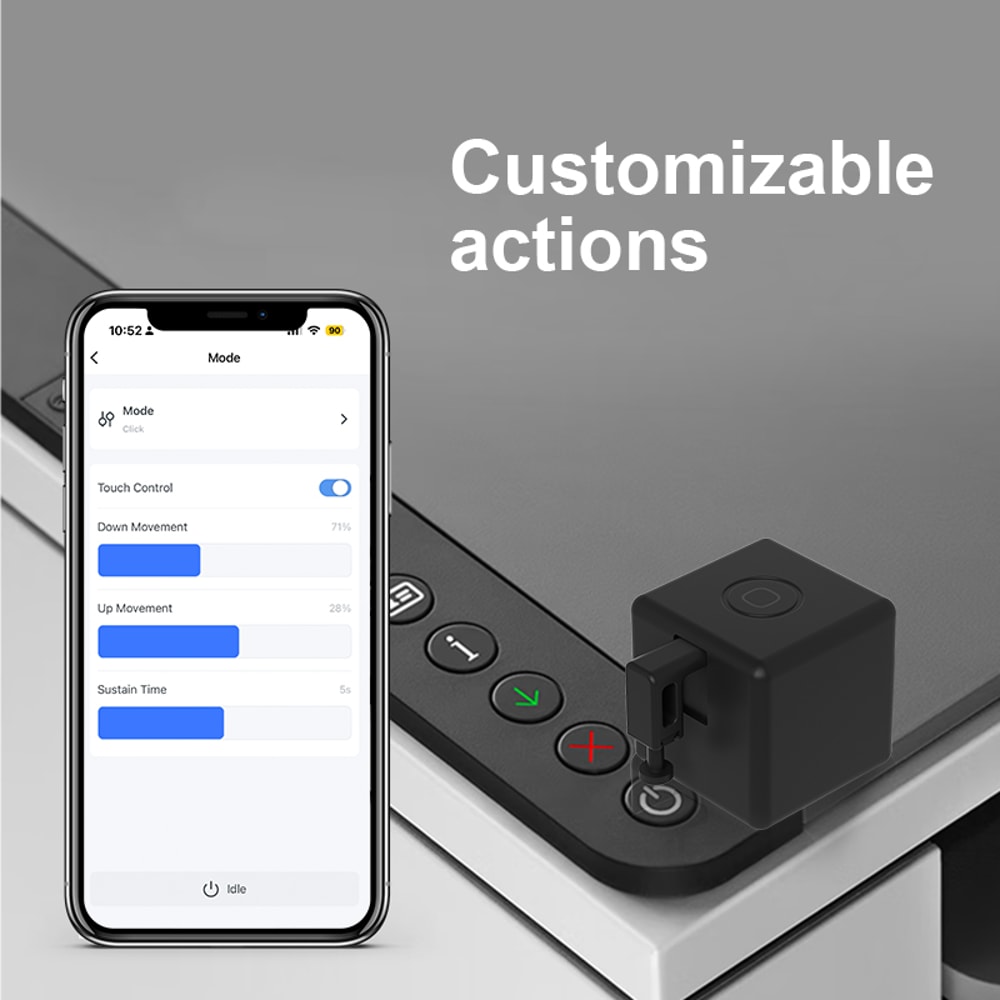 Zigbee Smart Finger Bot Switch Bot Remoter For Garage Curtains Works With Alexa And Google Home 4