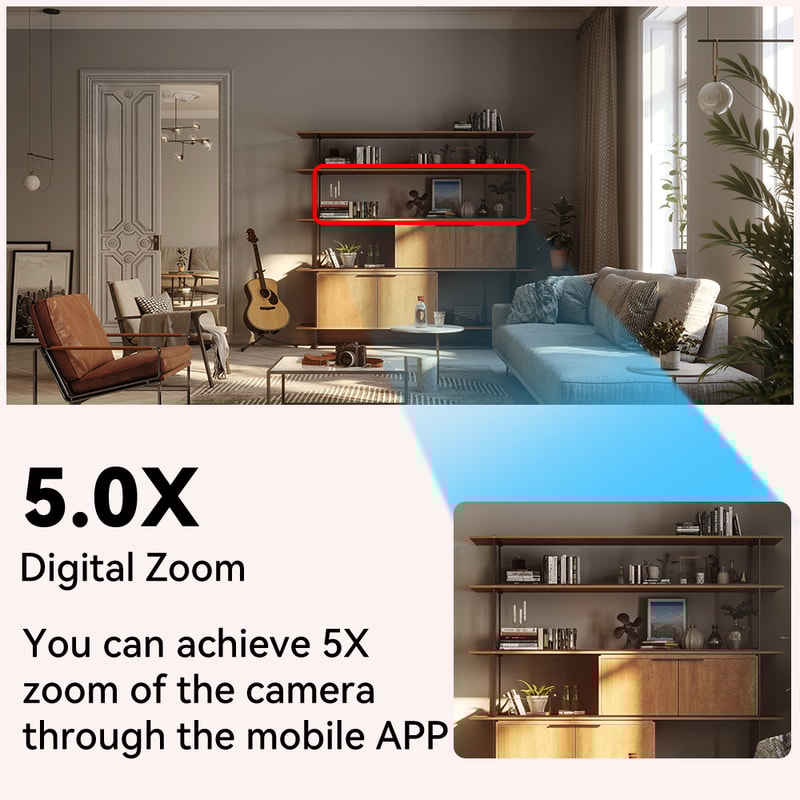 HD Outdoor Security Camera Waterproof Color Night Vision 5