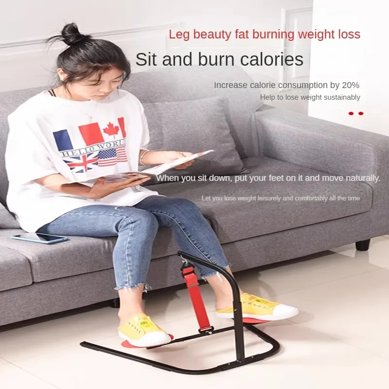 Office Sedentary Step Stool Station Anticross Legs Adjustable Foot Rest Exercise Swing Footstool Fo 3