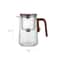 New Tea Pot With Magnetic Switch Glass Wood Handle Tea Separation 12