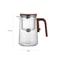 New Tea Pot With Magnetic Switch Glass Wood Handle Tea Separation 12