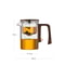 New Tea Pot With Magnetic Switch Glass Wood Handle Tea Separation 13