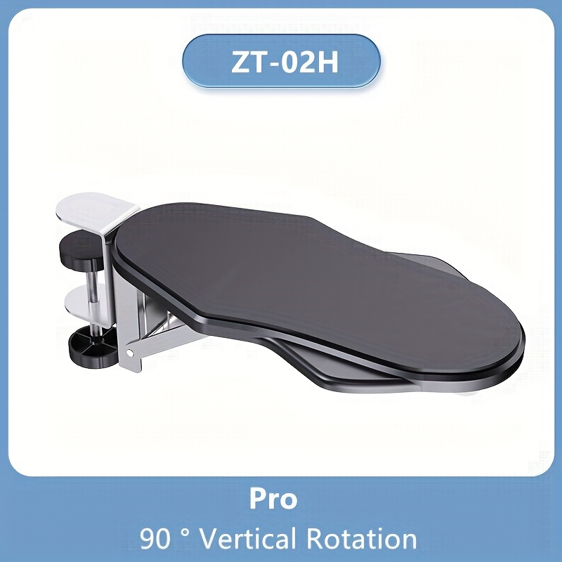 Computer Arm Support Bracket For Office Desk With Wrist Rotation 7