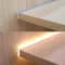 Builtin LED Strip Cabinet Shelf Panel Edge Light Lamp Invisible Glow Cupboard Back Light 0