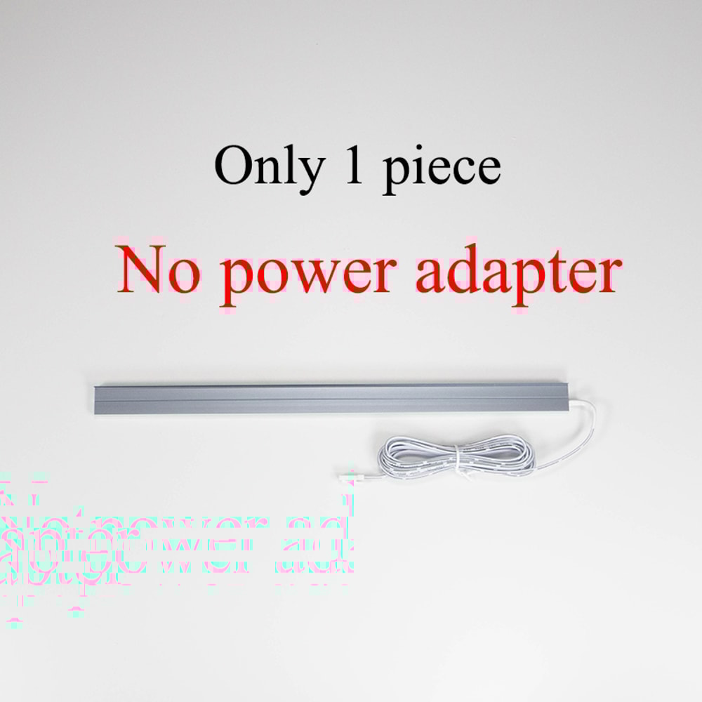 Builtin LED Strip Cabinet Shelf Panel Edge Light Lamp Invisible Glow Cupboard Back Light 5