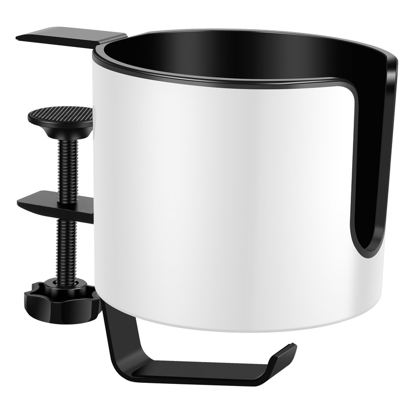 Headphone Holder Adjustable Desk Clamp Cup Rack For Coffee Mugs Water Cups Gaming Desk Accessories 6