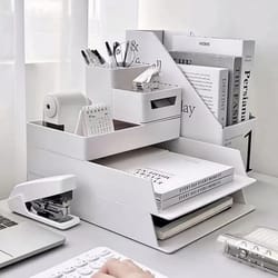 desktop file storage rack, drawer type stationery organizer, multi-layer office storage box