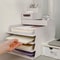 Desktop File Storage Rack Drawer Type Stationery Organizer Multilayer Office Storage Box 3