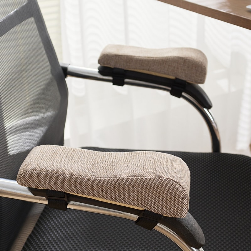 Memory Foam Arm Rest Cushions For Office Wheelchair Gaming Chairs Ergonomic Pressure Relief 8