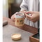 Ceramic Tea Set One Pot Four Cups Sandalwood Stove With Incense Burner Gift Box For Ceremony 3