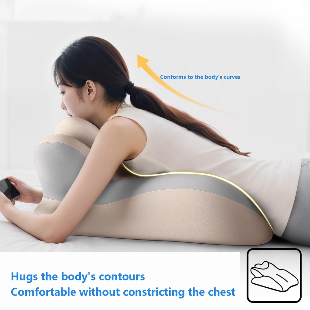 Memory Foam Pillow Ergonomic Neck Support Bed Sofa Wedge Pain Relief Comfortable Leg Rest For Readi 1