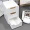Plastic Cosmetic Storage Organizer, Multi Functional Storage Box with Drawers, Countertop Jewellery and Office Supplies