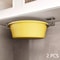 Portable Wall Mounted Kitchen Rack Stylish Pot Lid Rack Under Cabinet Cutting Board Storage 5