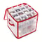 Christmas Ball Storage Box Clear Organizer For Ornaments Multipurpose Festival Decorations Containe 2