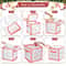 Christmas Ball Storage Box Clear Organizer For Ornaments Multipurpose Festival Decorations Containe 4