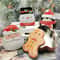 Christmas Decoration Storage Box Holiday Home Decoration Gift Box Ginger Bread Man Candy Box Iron N 0