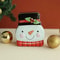 Christmas Decoration Storage Box Holiday Home Decoration Gift Box Ginger Bread Man Candy Box Iron N 5