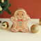 Christmas Decoration Storage Box Holiday Home Decoration Gift Box Ginger Bread Man Candy Box Iron N 4