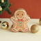 Christmas Decoration Storage Box Holiday Home Decoration Gift Box Ginger Bread Man Candy Box Iron N 4