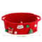 Christmas Gift Basket Red OpenTop Storage Basket For Tree Decorations Presents Candy Decorative Hol 8