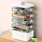 Portable Medicine Box Large Capacity Home First Aid Kit MultiLayer Drug Storage Case 5