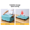 Folding Storage Box MultiFunction Foldable Organizer Plastic Sundries Storage Supplies Container Ea 2