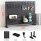 Standing Office Pegboard Storage No Drill ClipOn Desktop Rack With Numerous DIY Accessories For Off 8
