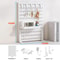 Standing Office Pegboard Storage No Drill ClipOn Desktop Rack With Numerous DIY Accessories For Off 10