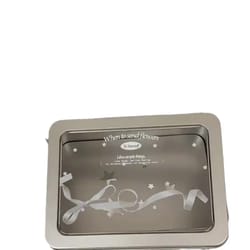 sweet lace desktop organizer, chic bow ribbon fashion photo card storage box, portable stationery organizer