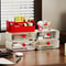 Desk Organizer With Drawers Multifunctional Office Accessories Storage Box Stationery Desktop Schoo 0