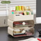 Desk Organizer With Drawers Multifunctional Office Accessories Storage Box Stationery Desktop Schoo 2