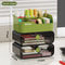 Desk Organizer With Drawers Multifunctional Office Accessories Storage Box Stationery Desktop Schoo 3