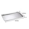 Rectangle Stainless Steel Tray Buffet Presentation Tray Metal Food Serving Plate Rice Noodle Pan Ho 7