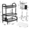 Dish Drying Rack With Tray Utensil Holder Cutting Board Holder Drainboard Tray For Kitchen Organize 1