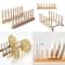 Wooden Dish Drainer Rack Kitchen Dishes Stand Plate Drying Rack Pot Lid Racks Kitchen Organizer Dry 1