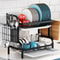 Kitchen Dish Rack Multi Functional Storage Drain Racks Portable Tableware Organizer MultiLayer Hous 3
