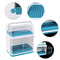 Kitchen Cutlery Rack Dish Drying Rack With Lid Cover Set Stainless Steel Dish Rack For Kitchen Stor 2