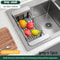 Scalable Sink Rack Dish Drying Rack Kitchen Storage Organization Tableware Drainboard Kitchen Acces 6