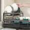 DoubleTier Extendable Dish Drainer LargeCapacity Utensil Rack Draining Board For Kitchen Worktops 6
