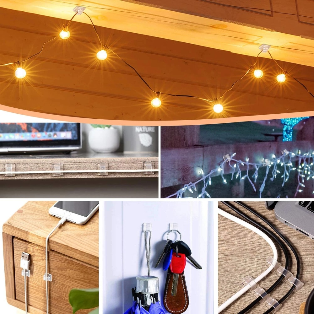 Cable Organizer Clips Cable Management Wire Manager Cord Holder USB Charging Data Line Bobbin Winde 3