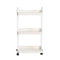 Plastic Rolling Utility Cart With Handle Storage Trolley For Kitchen Office Living Room Movable Sto 5